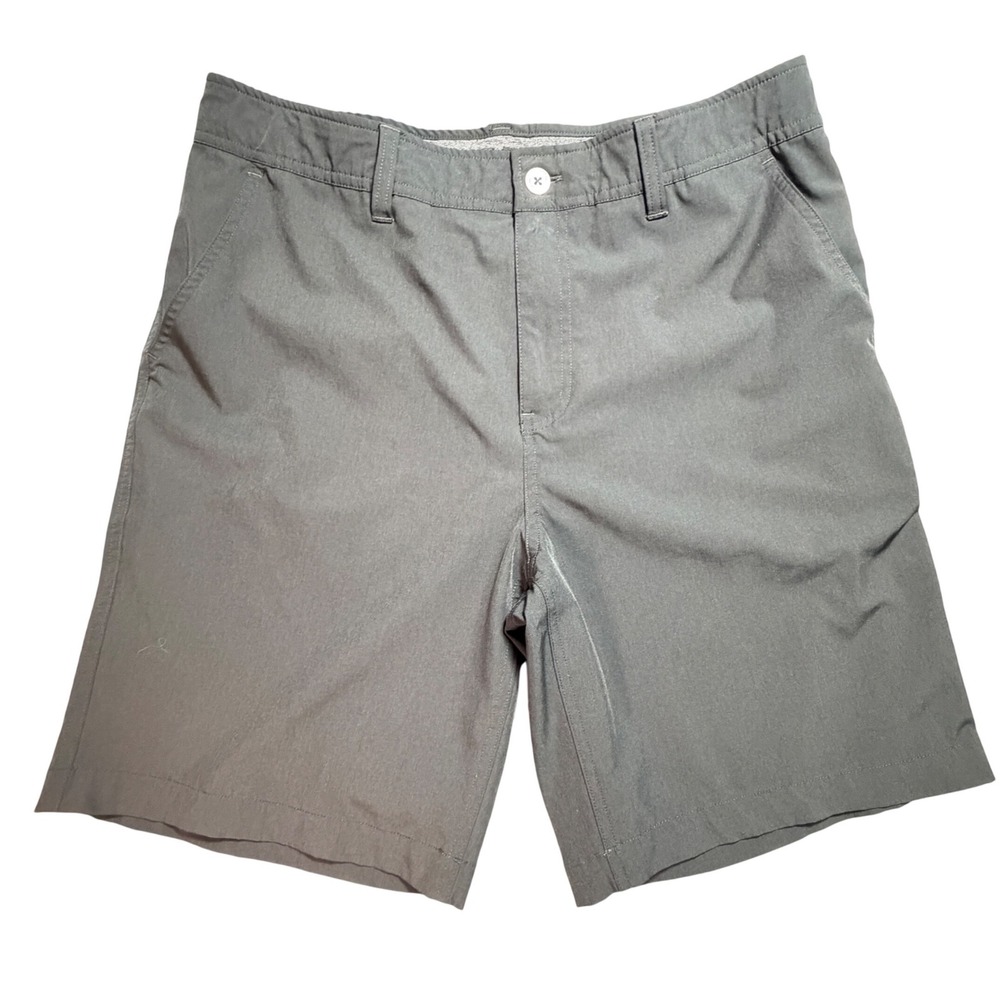 32 Degrees Mens Charcoal Grey Performance Golf Shorts Size‎ 34 Stretch WPL 11590